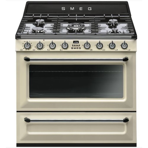 Smeg - Victoria 90cm Single Cavity Dual Fuel Traditional Cooker