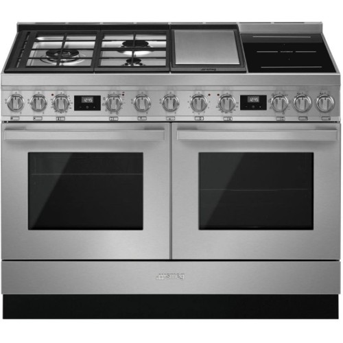 Smeg - Portofino 120cm Multicavity Pyrolytic Dual Fuel Range Cooker