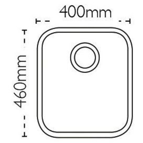 Carron Phoenix - Ibis Undermount 100U 1 Bowl Sink